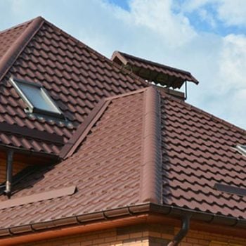 Sky lights in tiled roof by stout roofing.